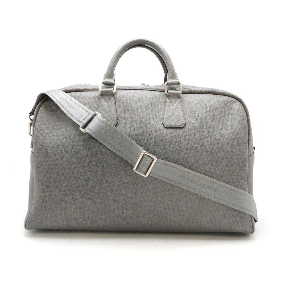 LOUIS VUITTON Taiga Neo Kendall Boston Bag Travel Shoulder Glacier